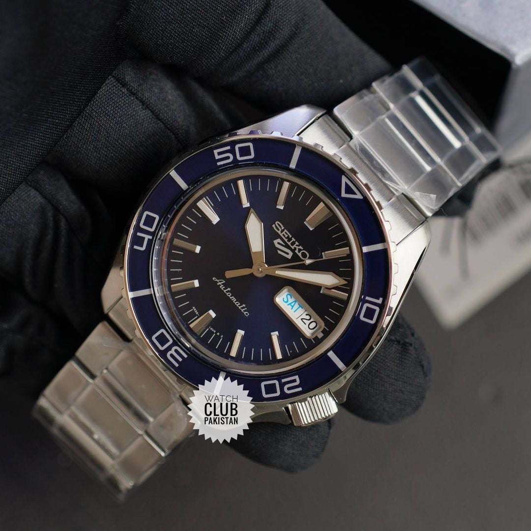 Seiko 5 sports Srpk97 Srpk97j1 Srpk97 (Brand new) "55 Fathoms" 42mm Blue dial