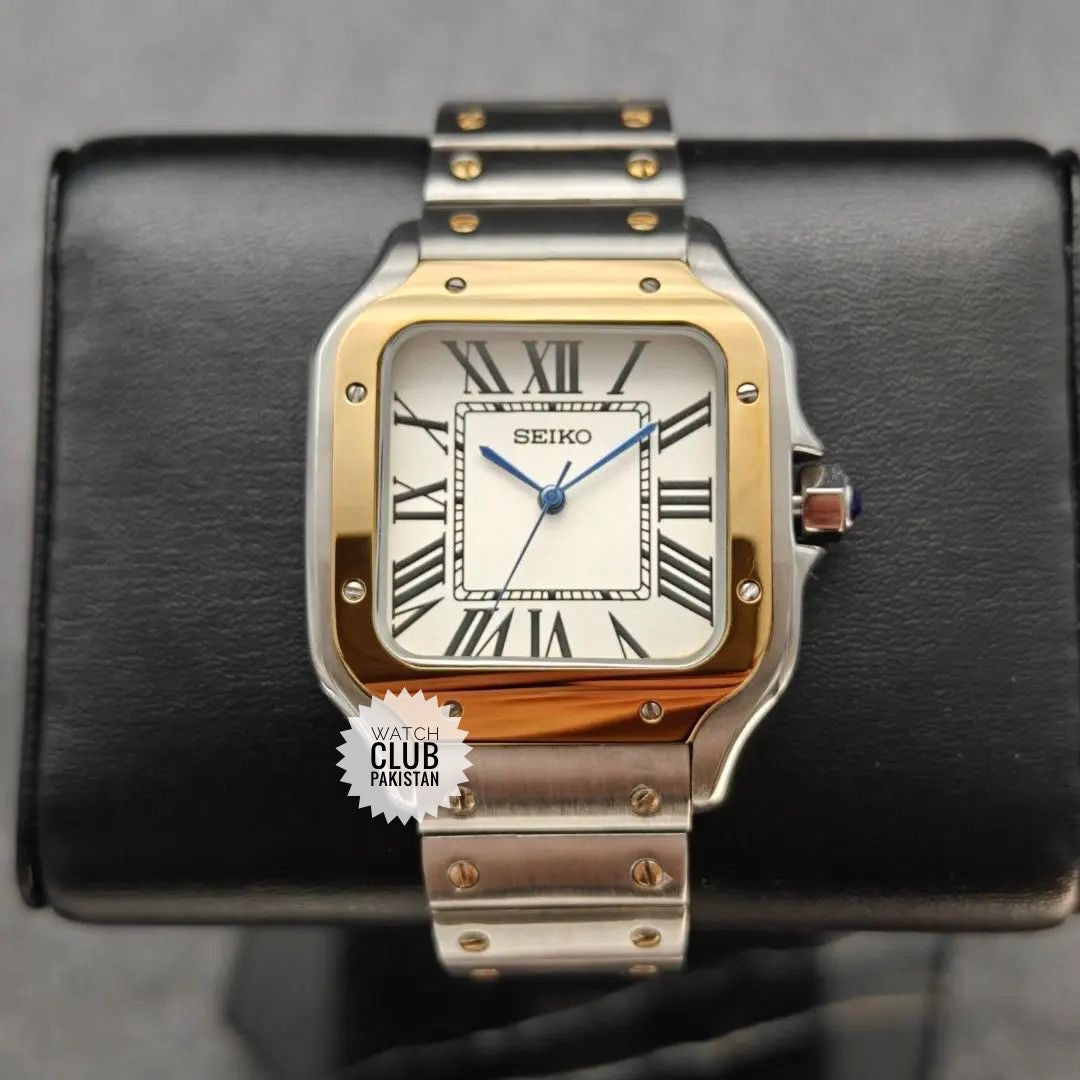 Seiko Santos Mod 41mm Automatic Sapphire crystal