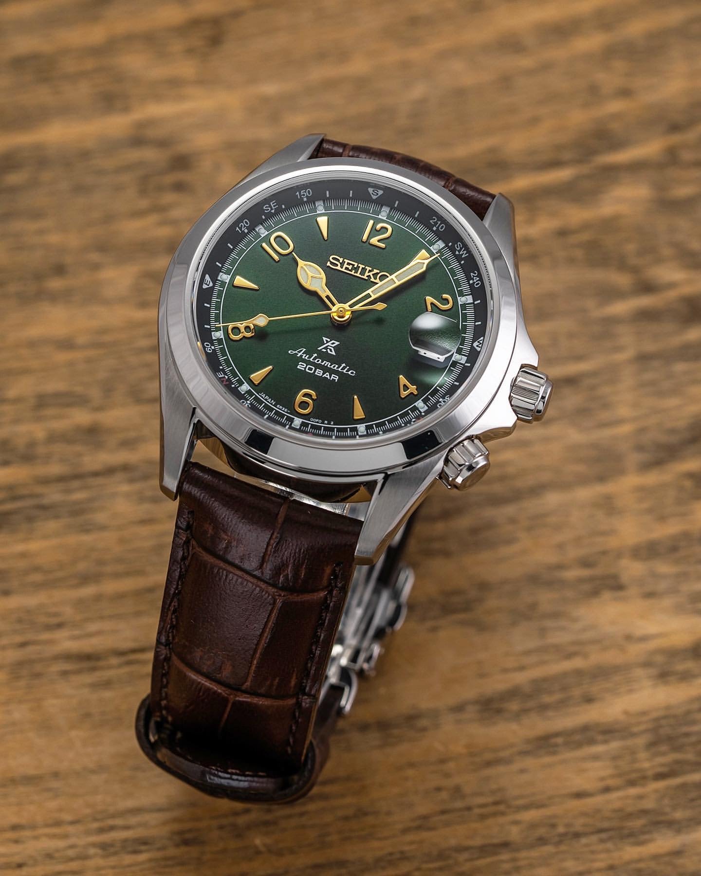 Seiko Prospex Alpinist Spb121j1 39mm green dial (Brand - New)