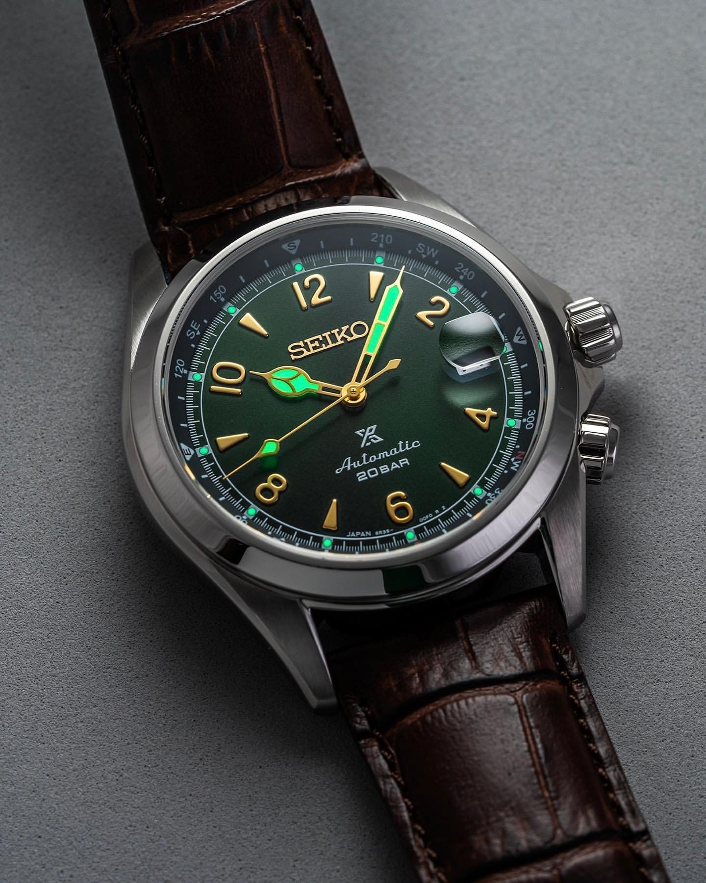 Seiko Prospex Alpinist Spb121j1 39mm green dial (Brand - New)
