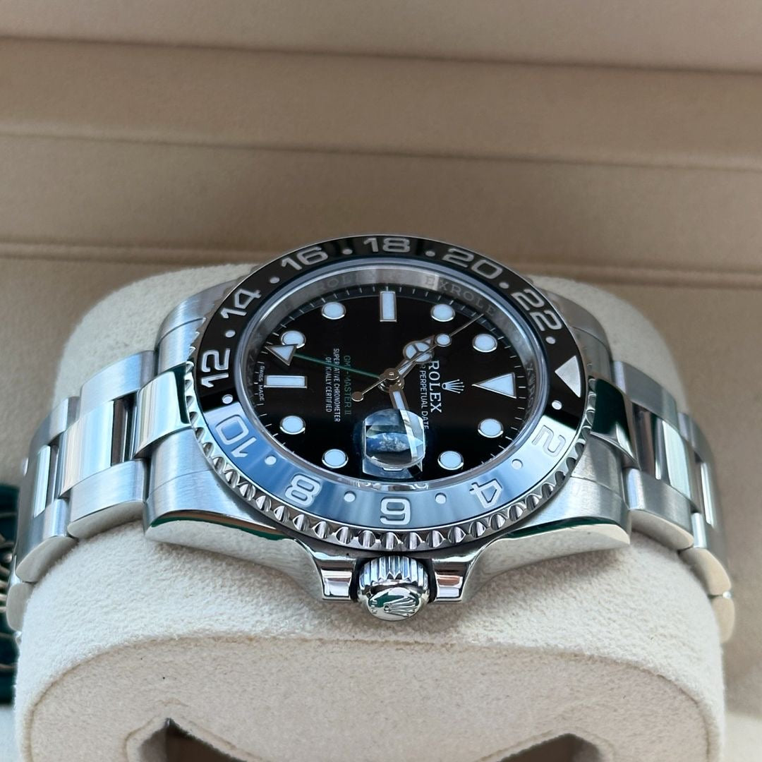 Rolex GMT Master ii Ref:116710ln M serail 98% condition only watch (Pre-owned)