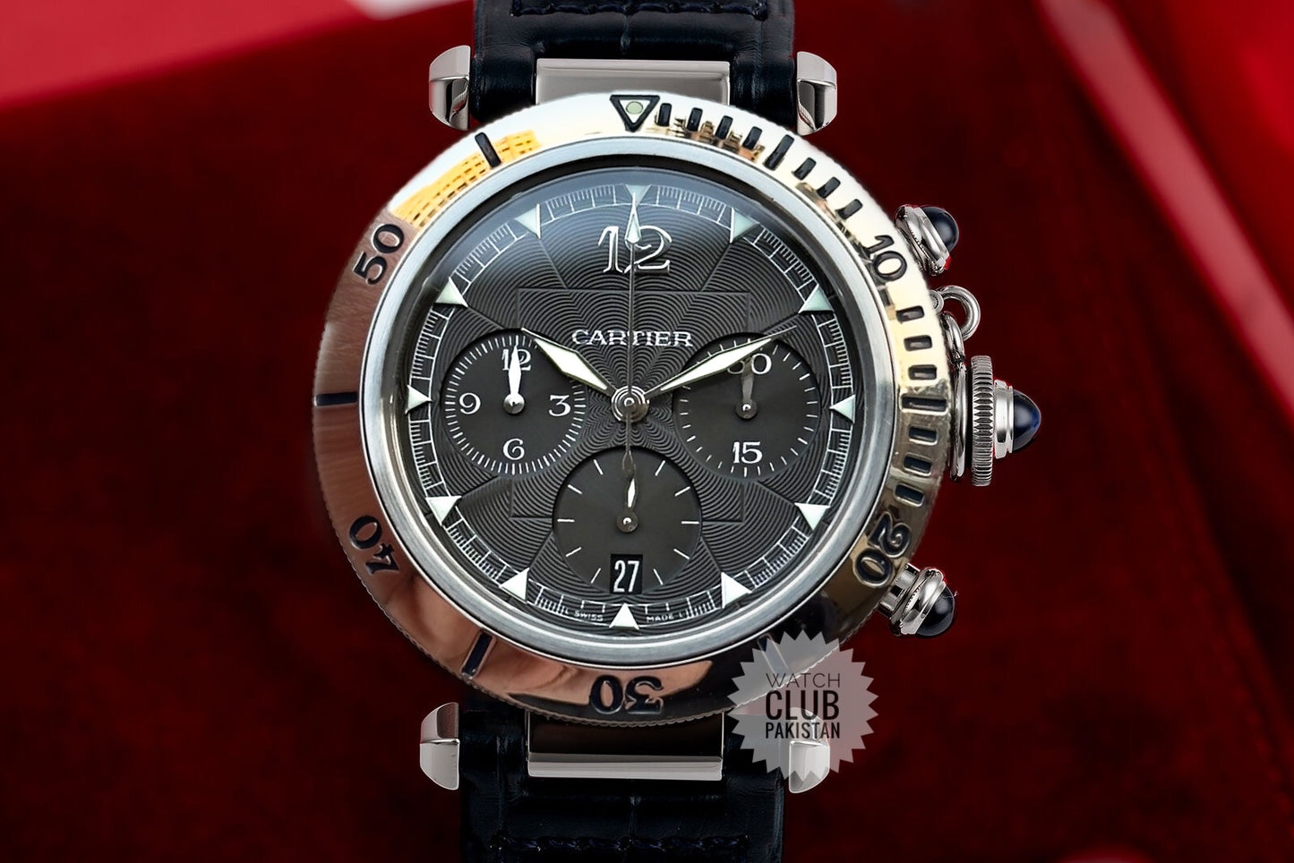 Cartier pasha 950 limited edition (Pre-owned)2002 super rare 38mm ref: 2113