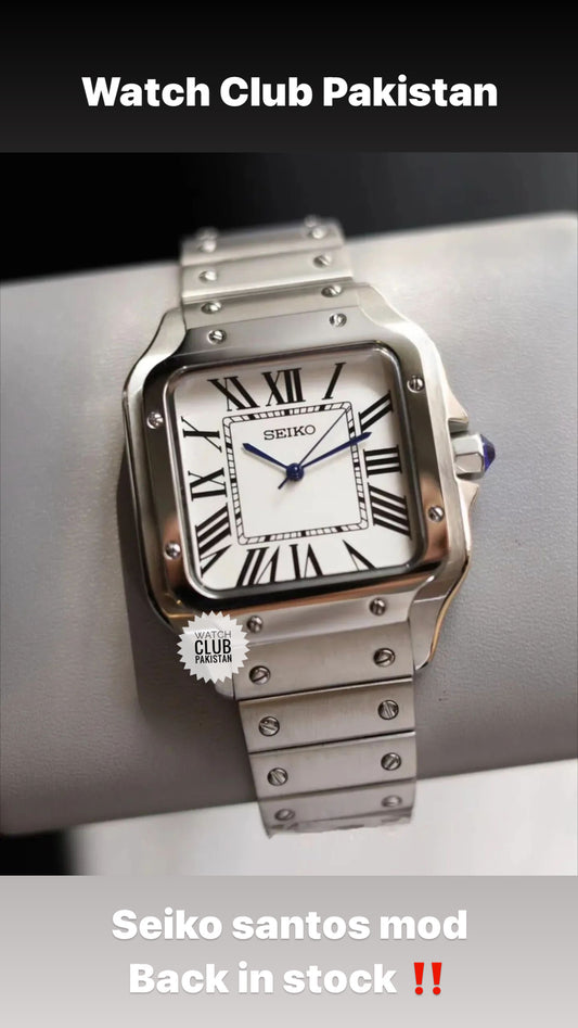 Seiko Santos Mod 41mm Automatic Sapphire crystal