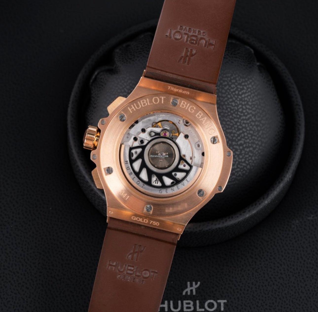 Hublot big bang chronograph solid 18k rose gold (Pre-owned) 41mm