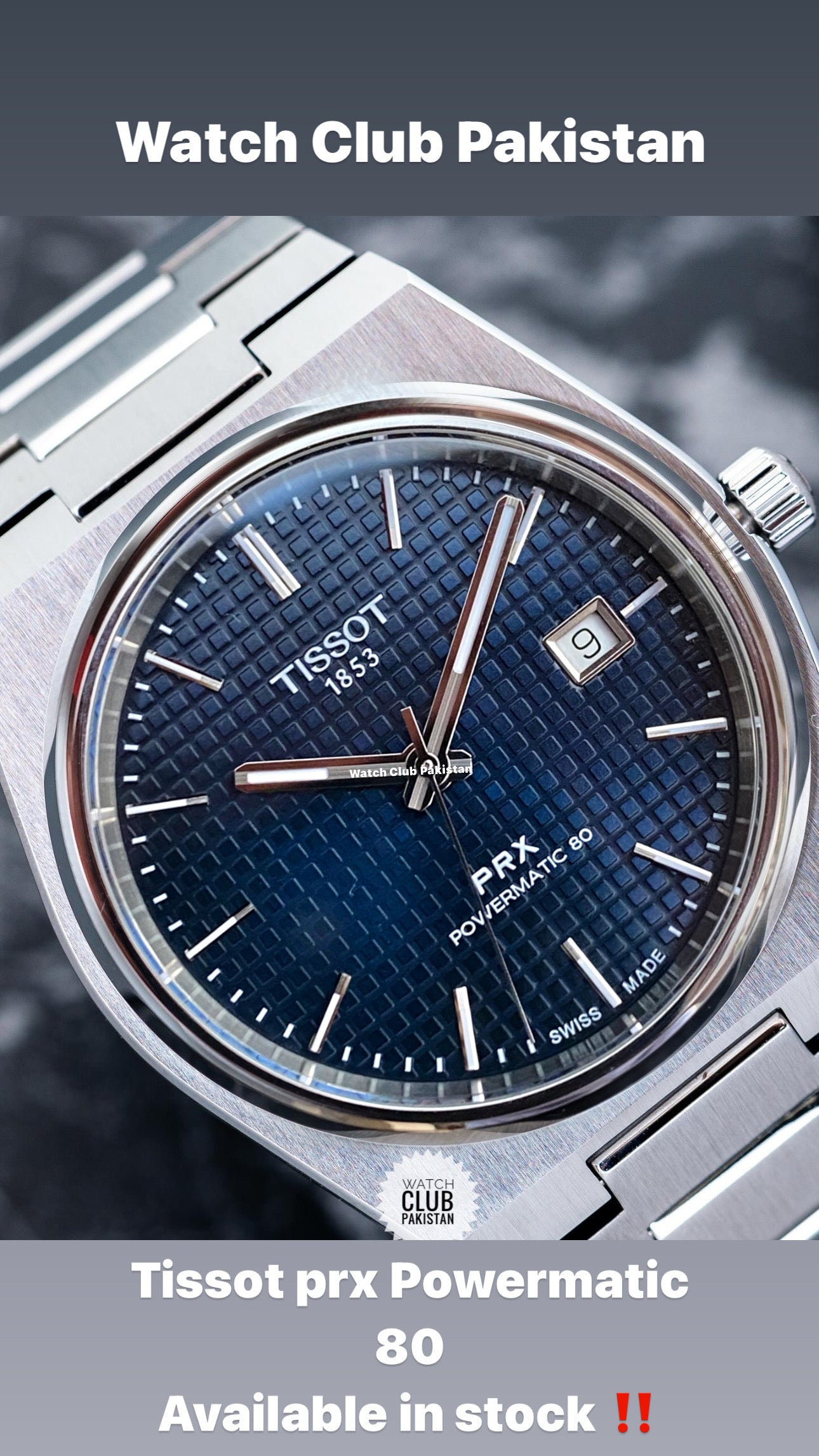 Tissot Prx powermatic 80 blue dial T137.407.11.041.00 (Brand-New) 40mm