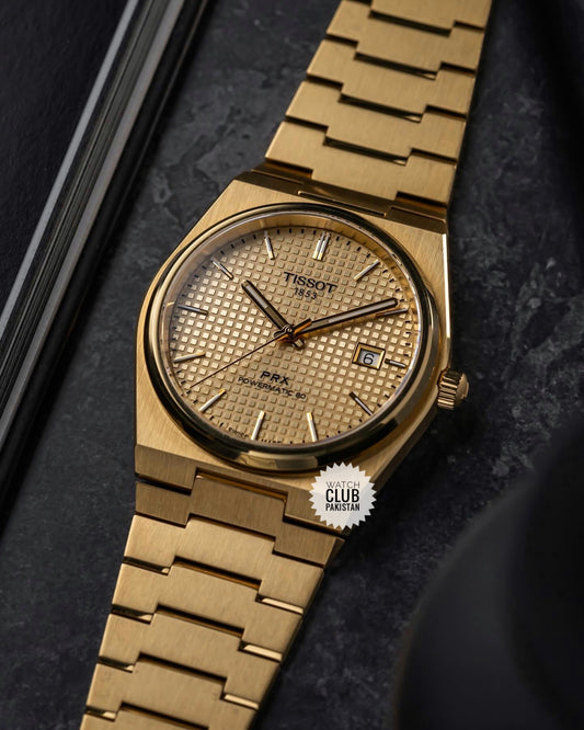 TISSOT PRX POWERMATIC 80 40mm T137.407.33.021.00 Golden dial (Pre-order)