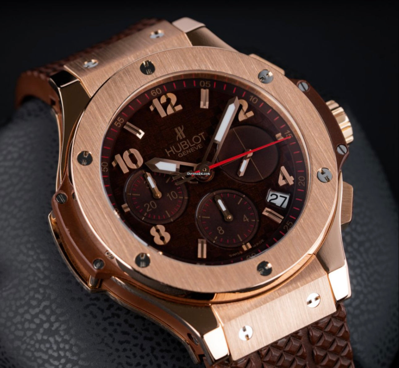 Hublot big bang chronograph solid 18k rose gold (Pre-owned) 41mm