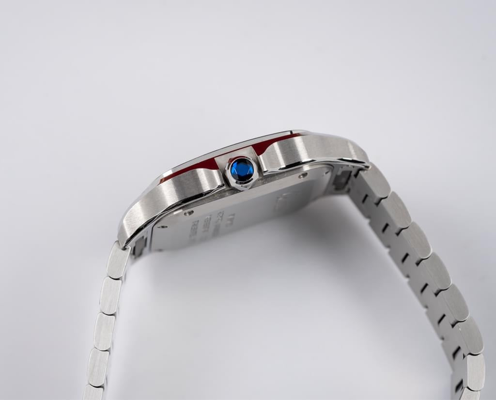 Cartier santos Medium wssa0029 (Pre-owned) 2023 full set