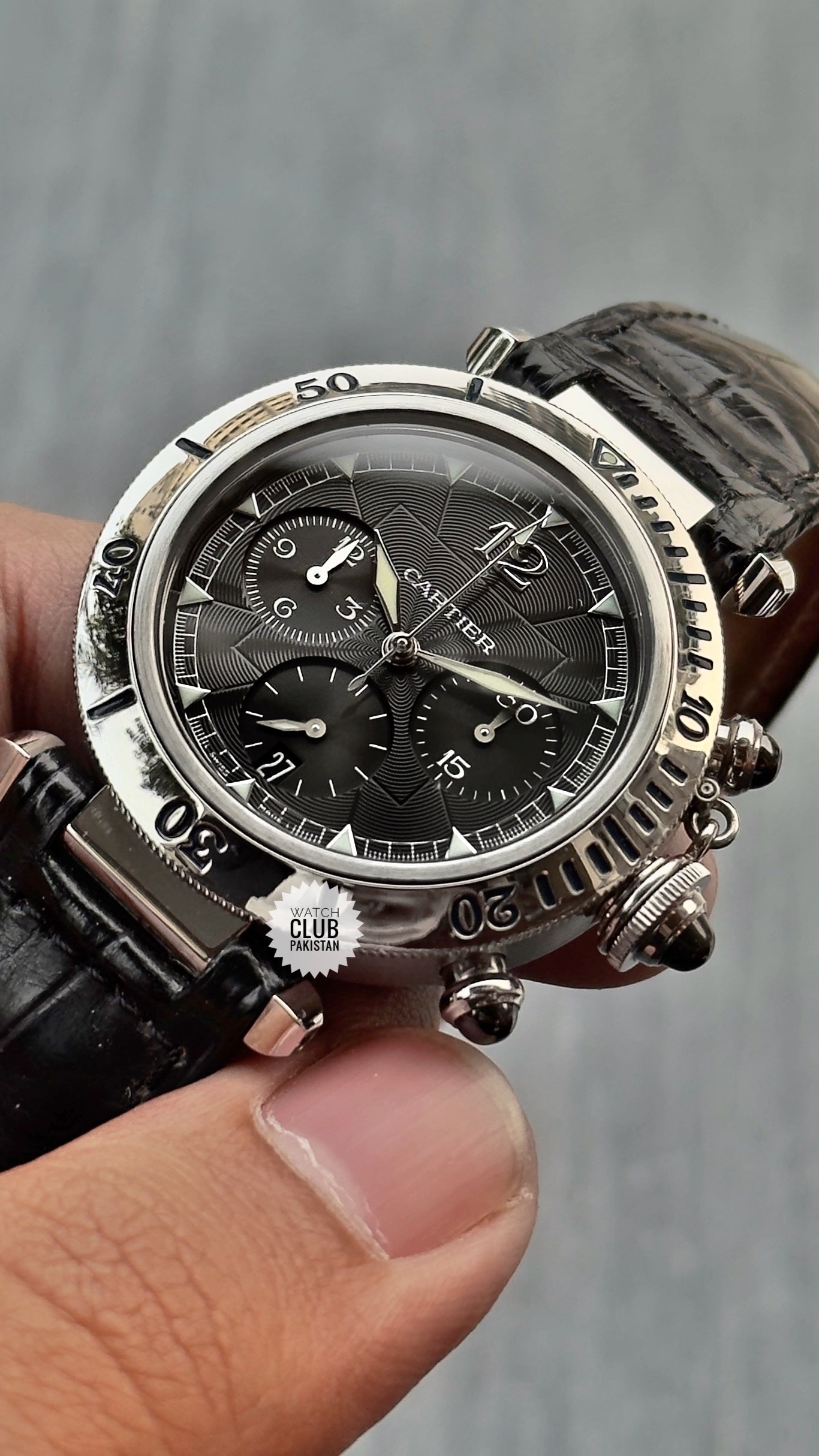 Cartier pasha chronograph discount 38mm