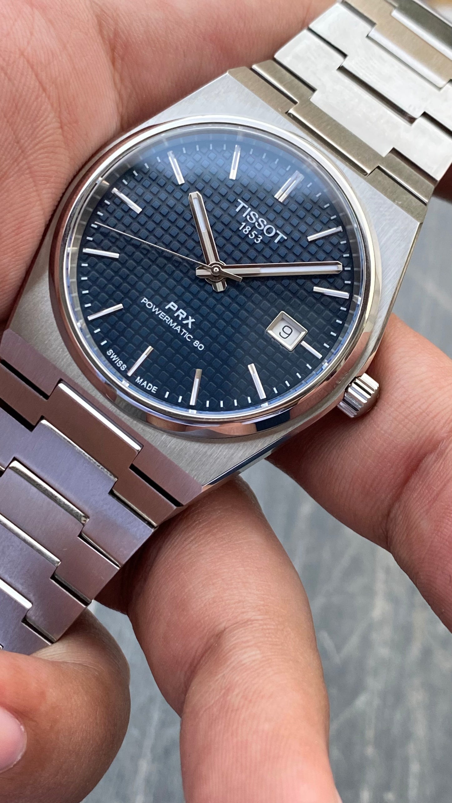 Tissot Prx powermatic 80 blue dial T137.407.11.041.00 (Brand-New) 40mm