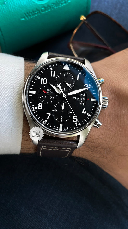 IWC Pilot Chronograph 43mm Ref 3777-01 2020 (Pre-owned)