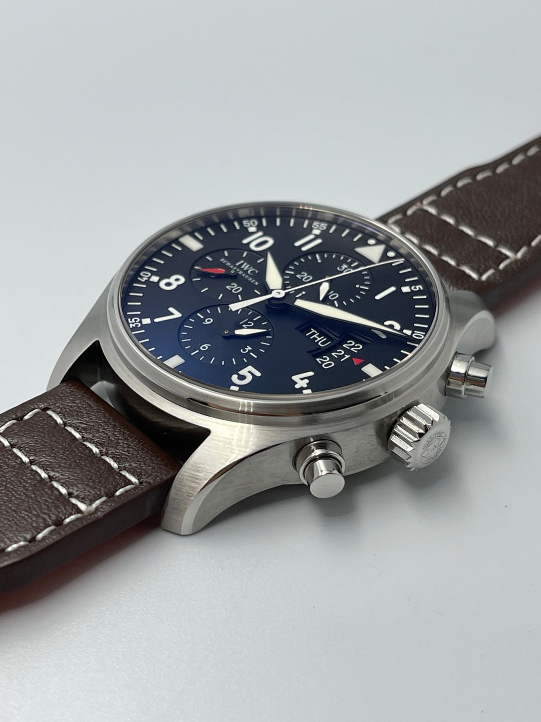 IWC Pilot Chronograph 43mm Ref 3777-01 2020 (Pre-owned)