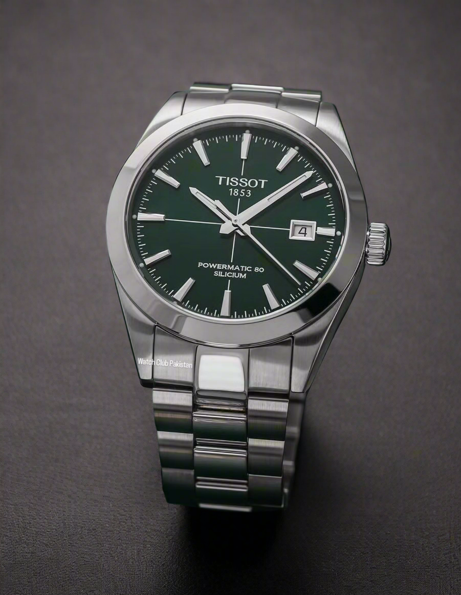 TISSOT GENTLEMAN POWERMATIC 80 SILICIUM Green dial