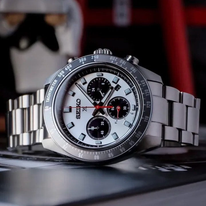 Seiko solar Prospex ssc911p1 / SSC911P1 speed timer Seiko panda