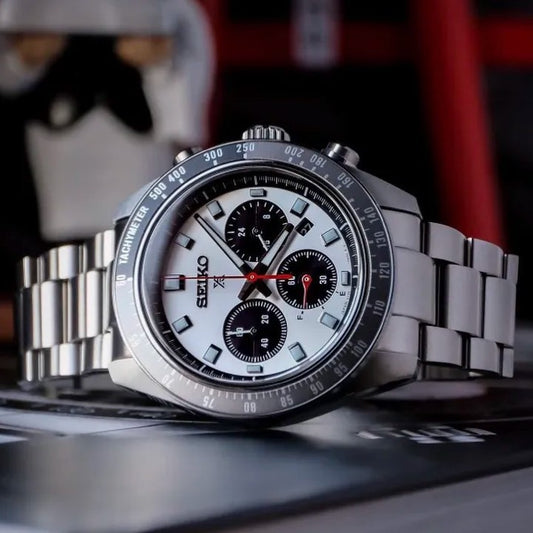 Seiko solar Prospex ssc911p1 / SSC911P1 speed timer Seiko panda