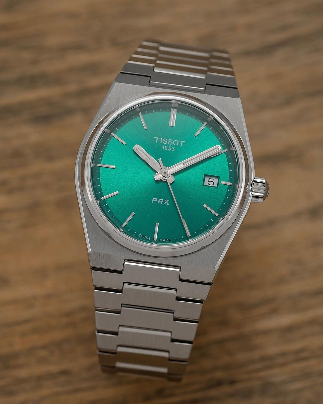 Tissot Prx 40mm Green dial T137.210.11.081.00 (Brand-New)
