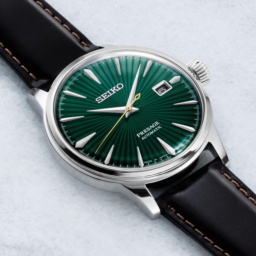 Seiko Presage Automatic Green Dial with bracelet 41mm (Brand New)