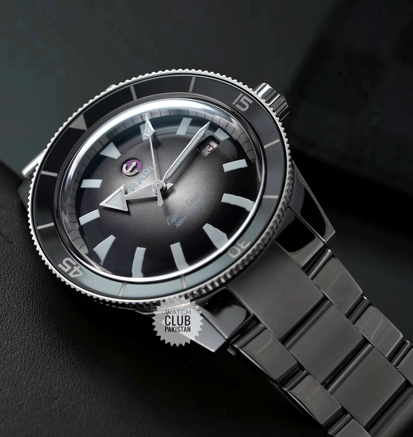 Rado Captain Cook(Ghost) Grey Dial high tech ceramic Ref:R32105153 Brand-New 42mm