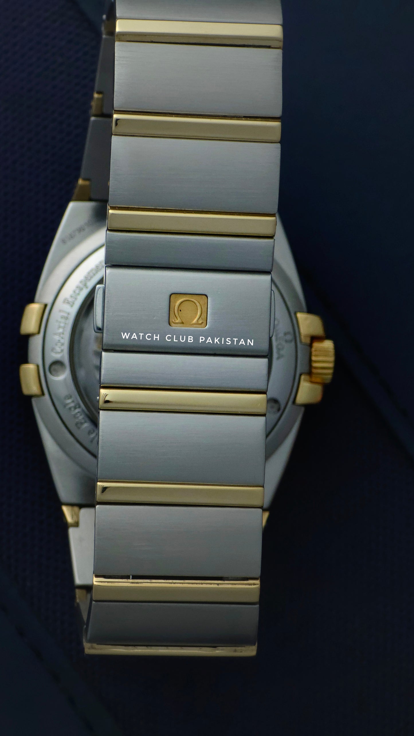 Omega constellation Double Eagle Steel & Gold Jumbo size 38mm Automatic movement Sapphire crystal (Pre-owned) Only watch