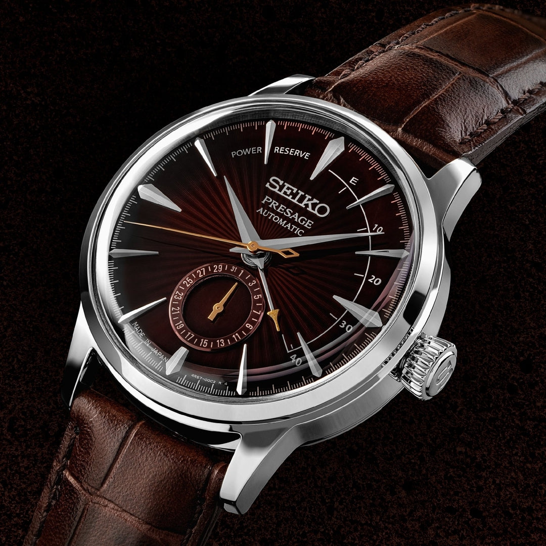 Seiko Presage Cocktail time with power reserve Ssa393j1