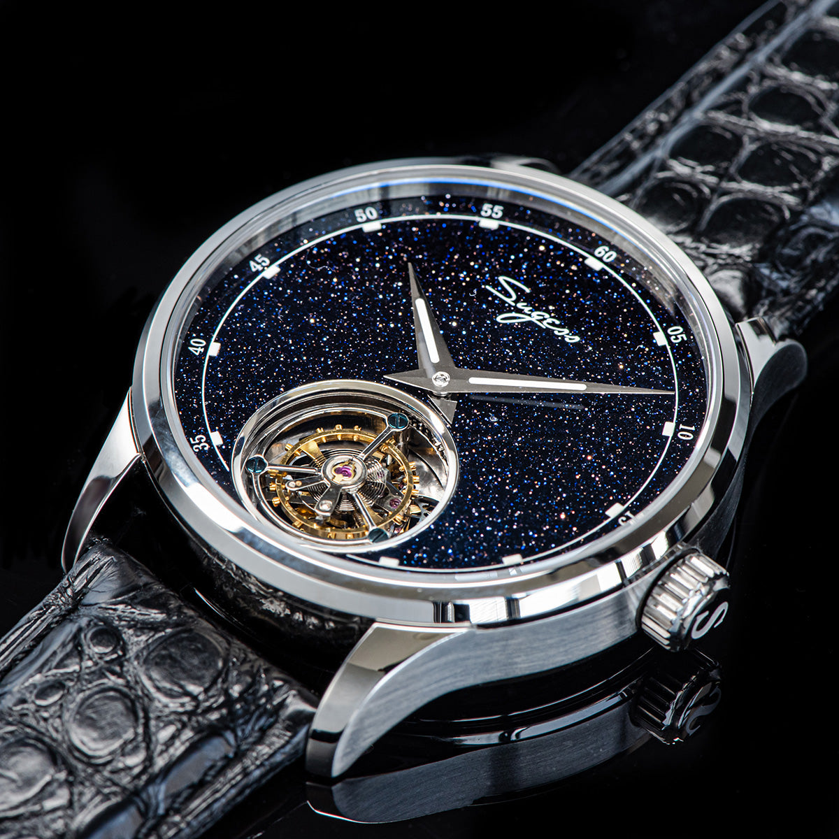 Sugess Tourbillion Star Dust dial – Watch Club Pakistan