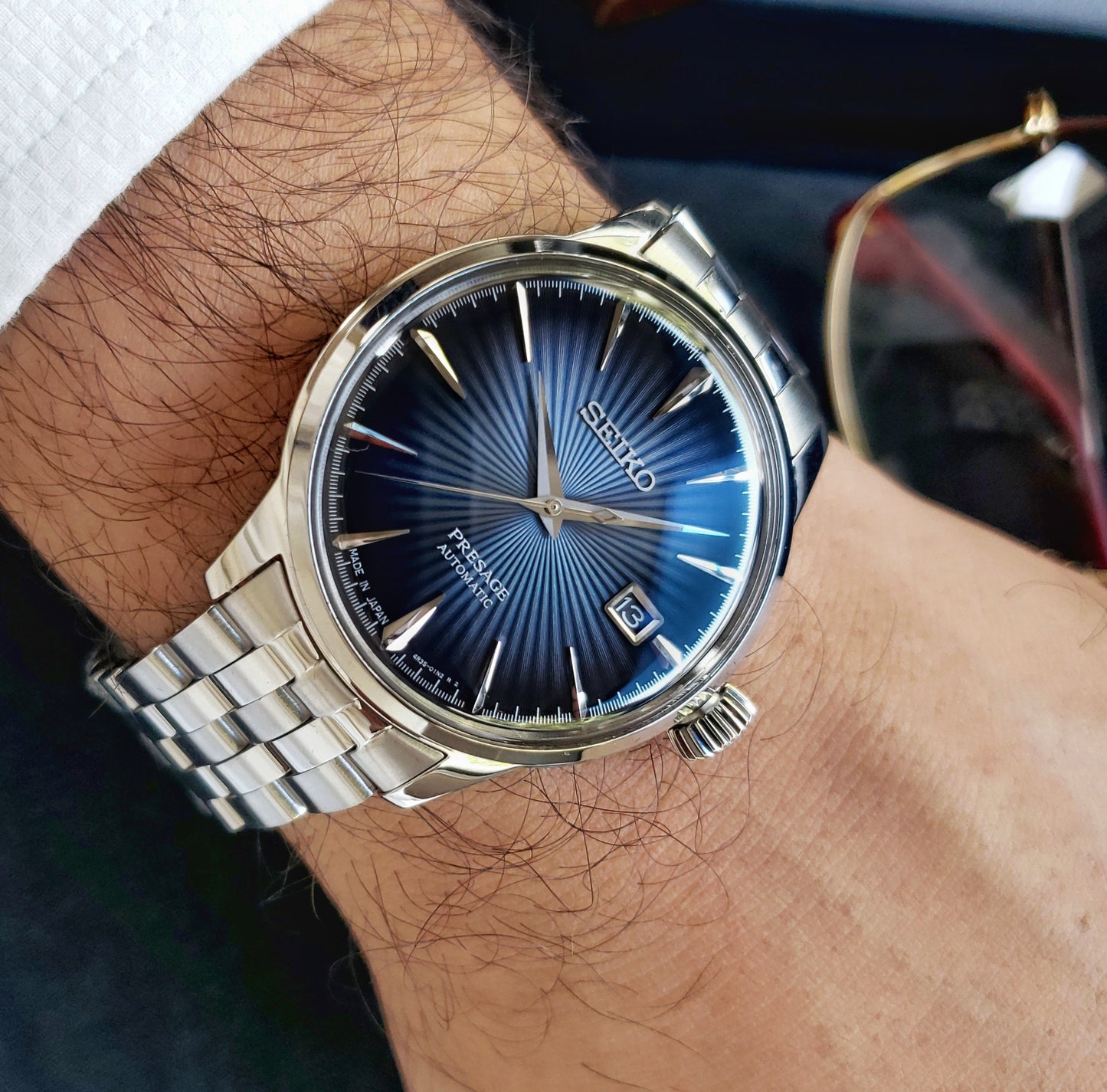 Seiko Presage Srpb41j1blue moon