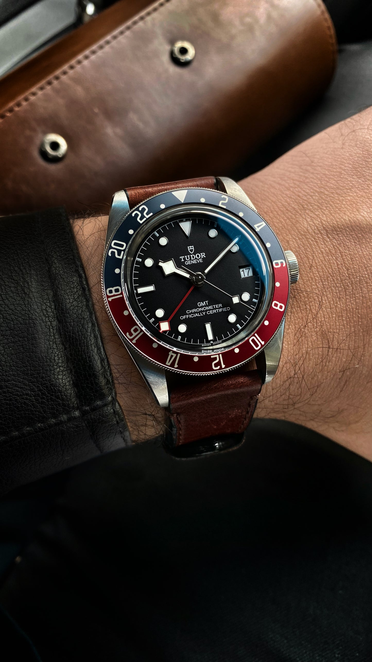 Tudor black bay Pepsi gmt