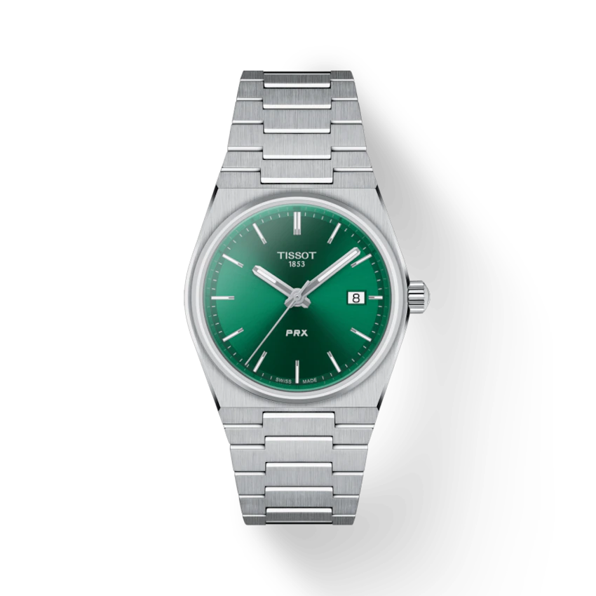 Tissot Prx 40mm Green dial T137.210.11.081.00 (Brand-New)
