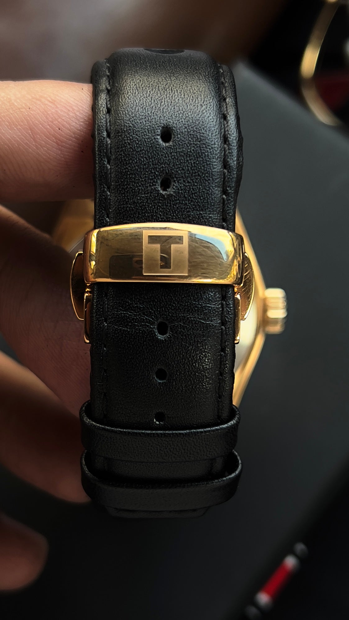 Tissot Prs 516 Rose Gold T100.430.36.051.00 (Preowned)