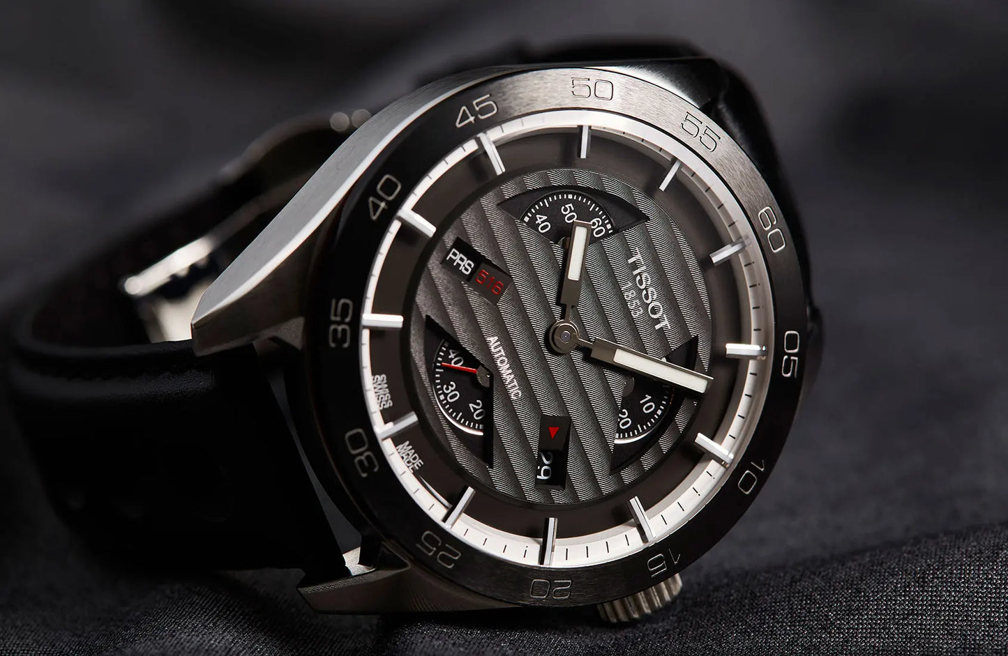 Tissot Prs Automatic Split second T100.428.16.051.00(Preowned)