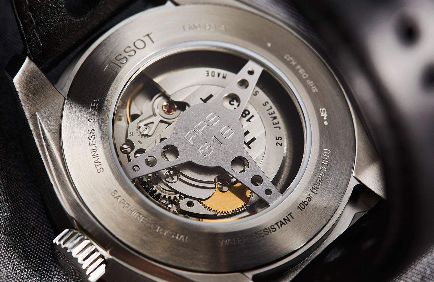 Tissot Prs Automatic Split second T100.428.16.051.00(Preowned)