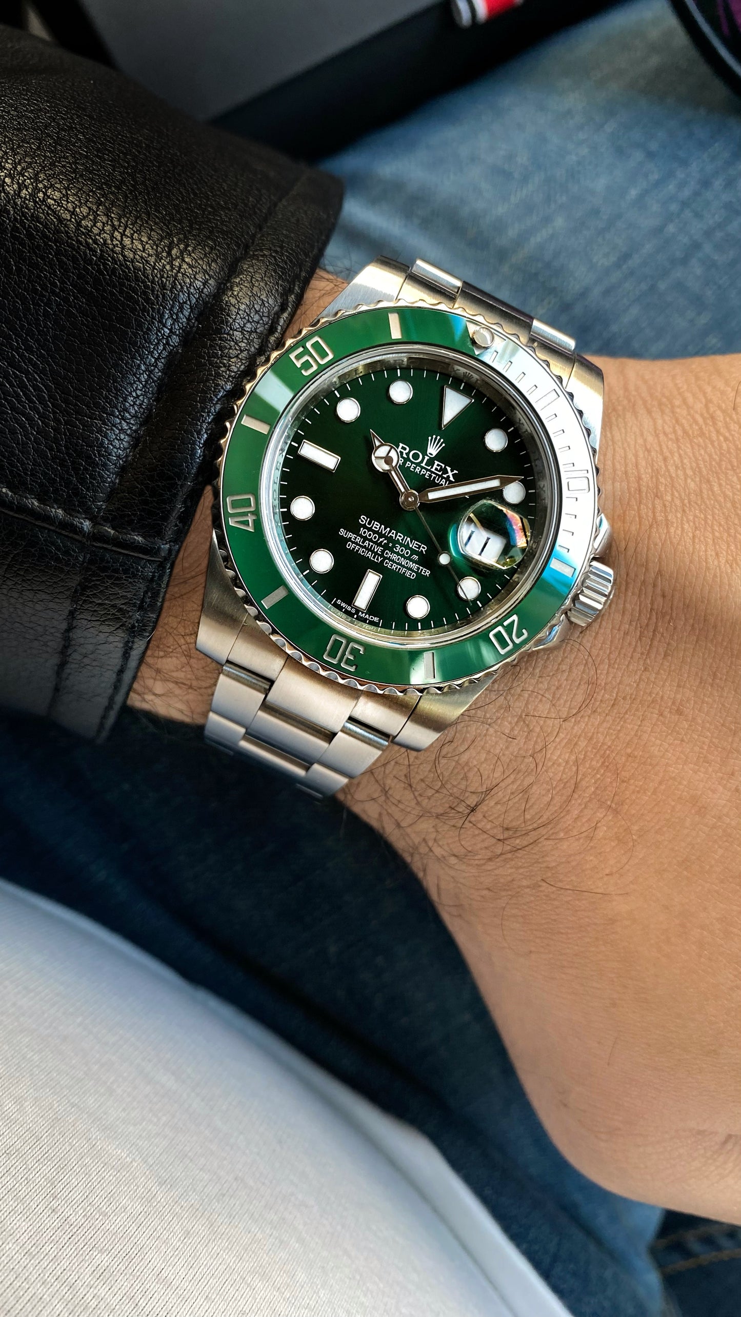 Rolex Submariner Hulk 116610lv (Preowned)