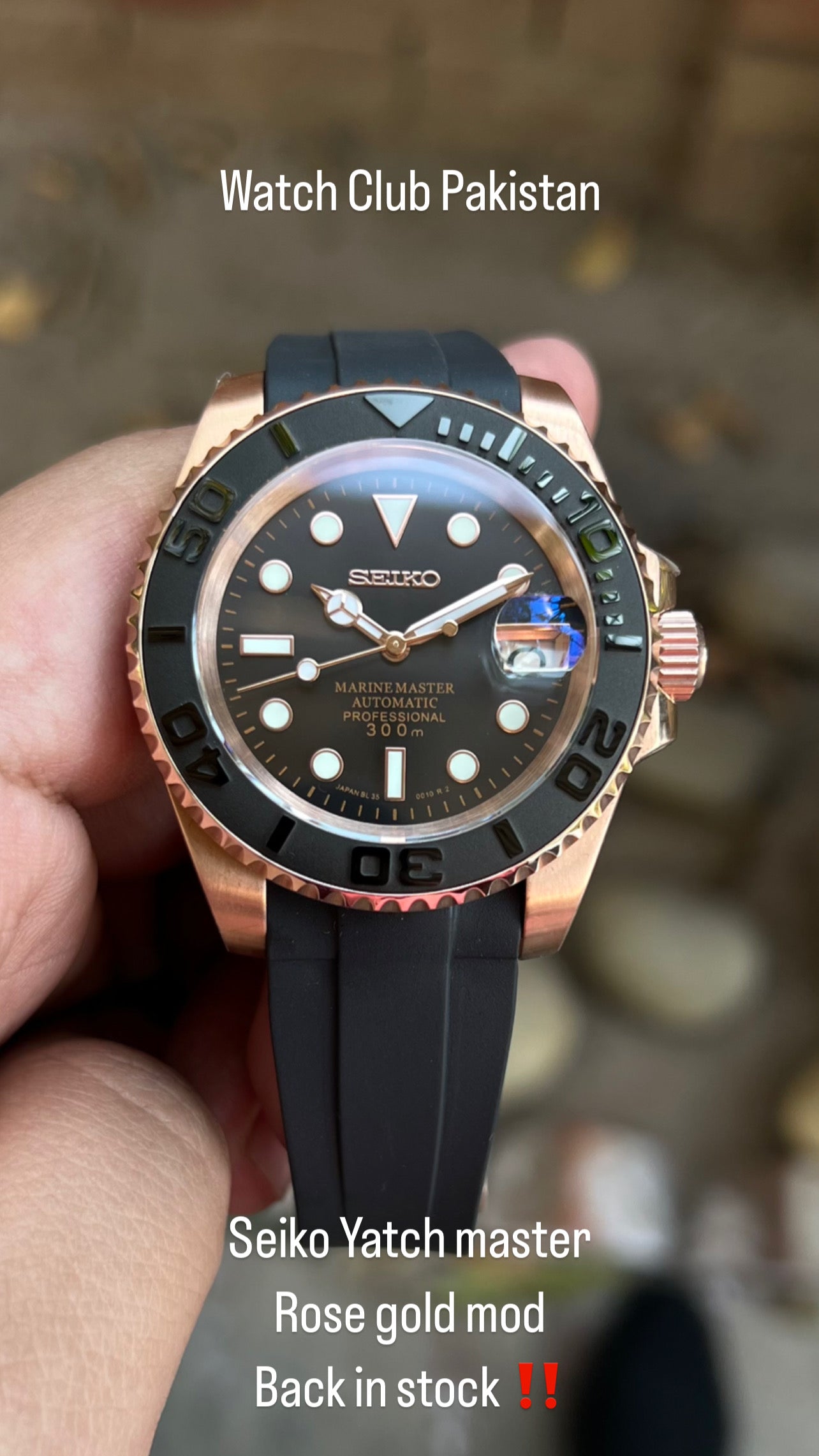 Seiko Yatch Master mod