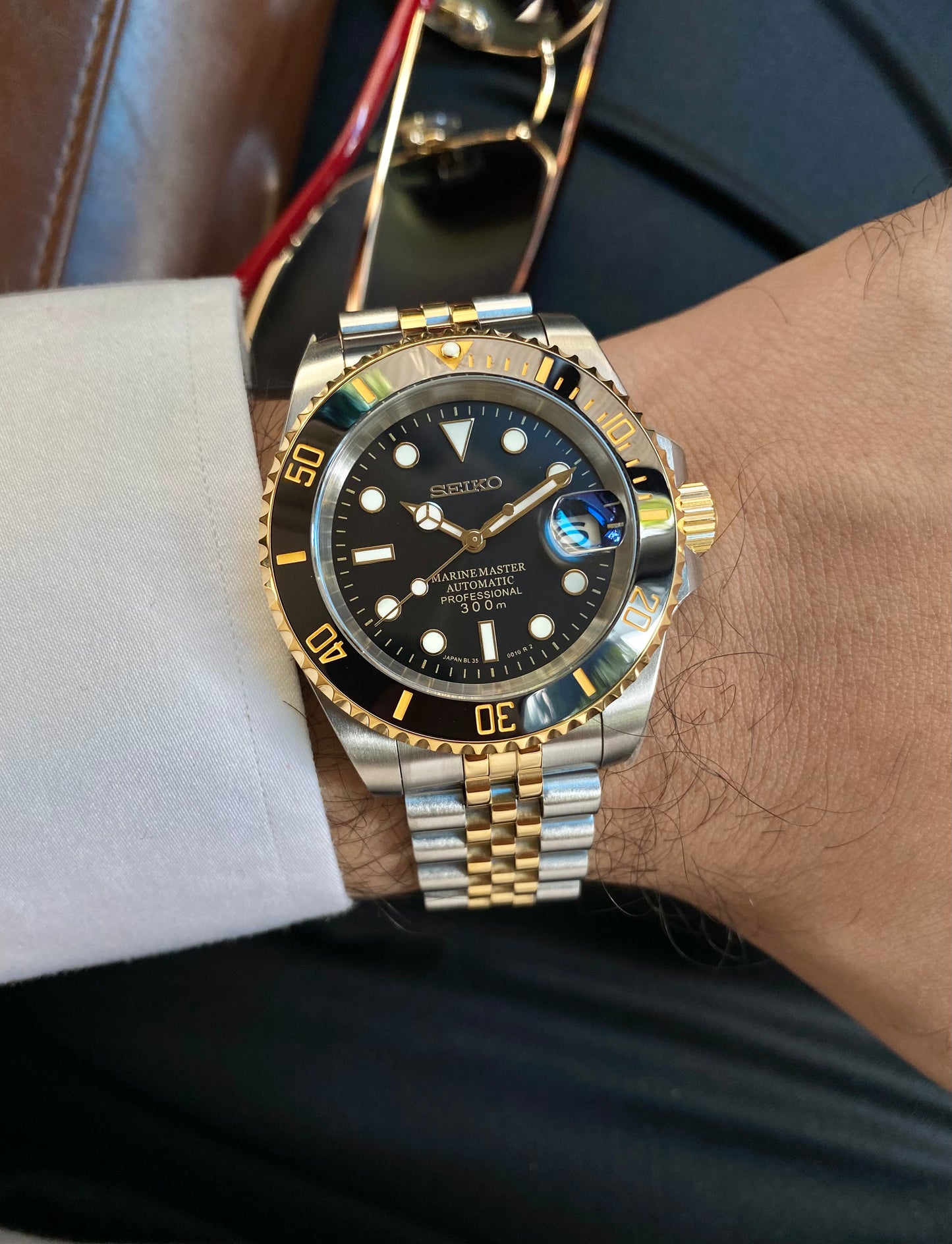 Seiko sub two tone mod
