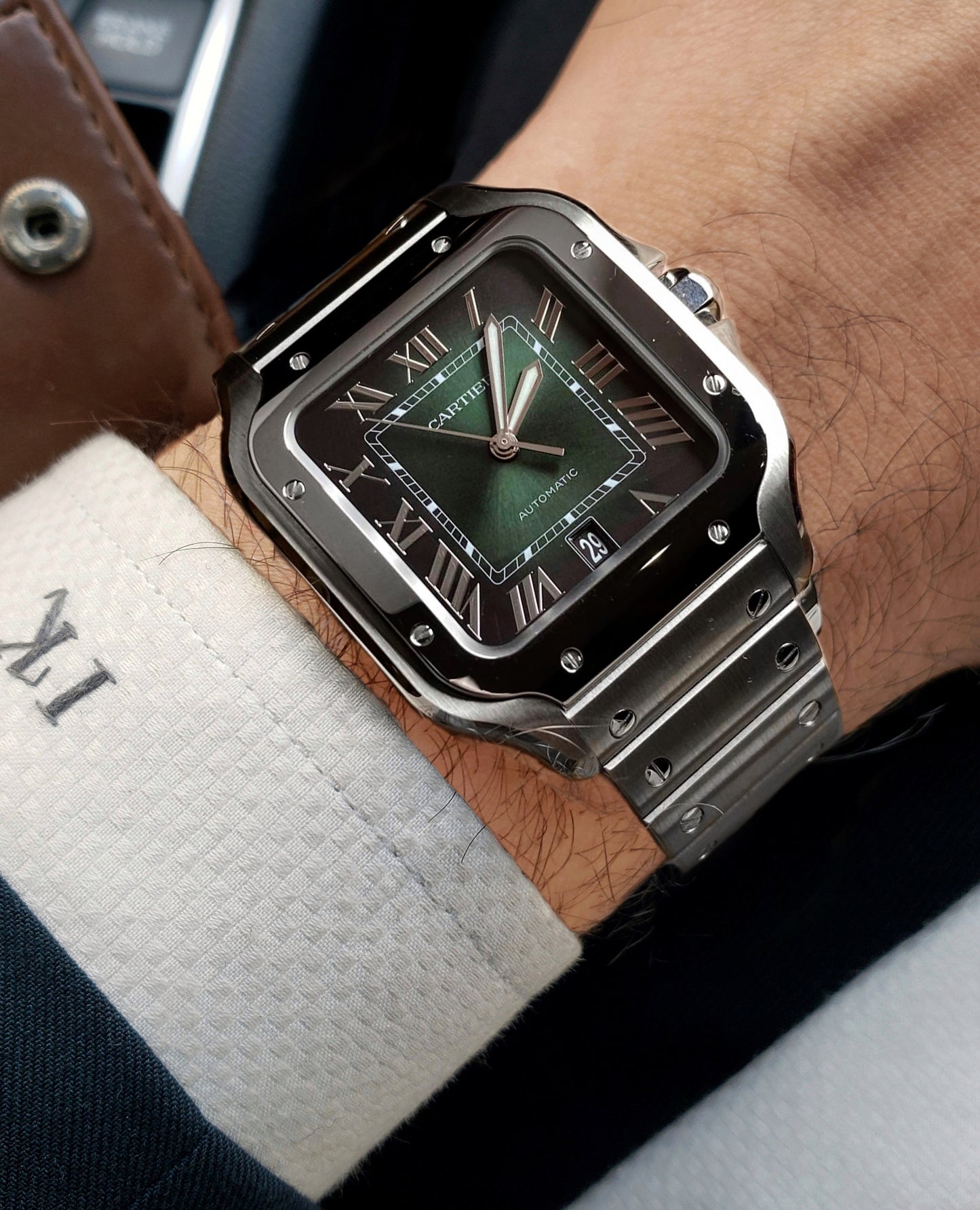 Cartier Santos xl green dial (Preorder)