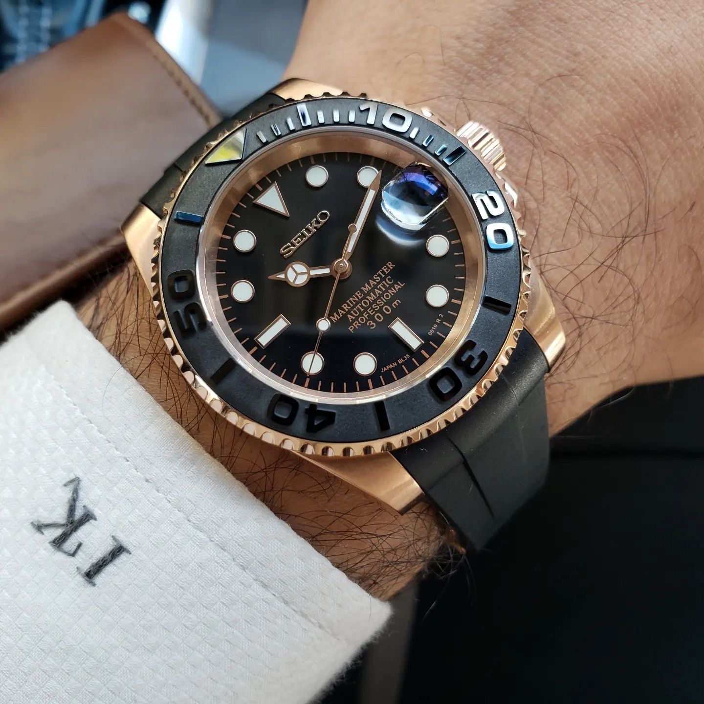 Seiko Yatch Master mod (Brand-New)