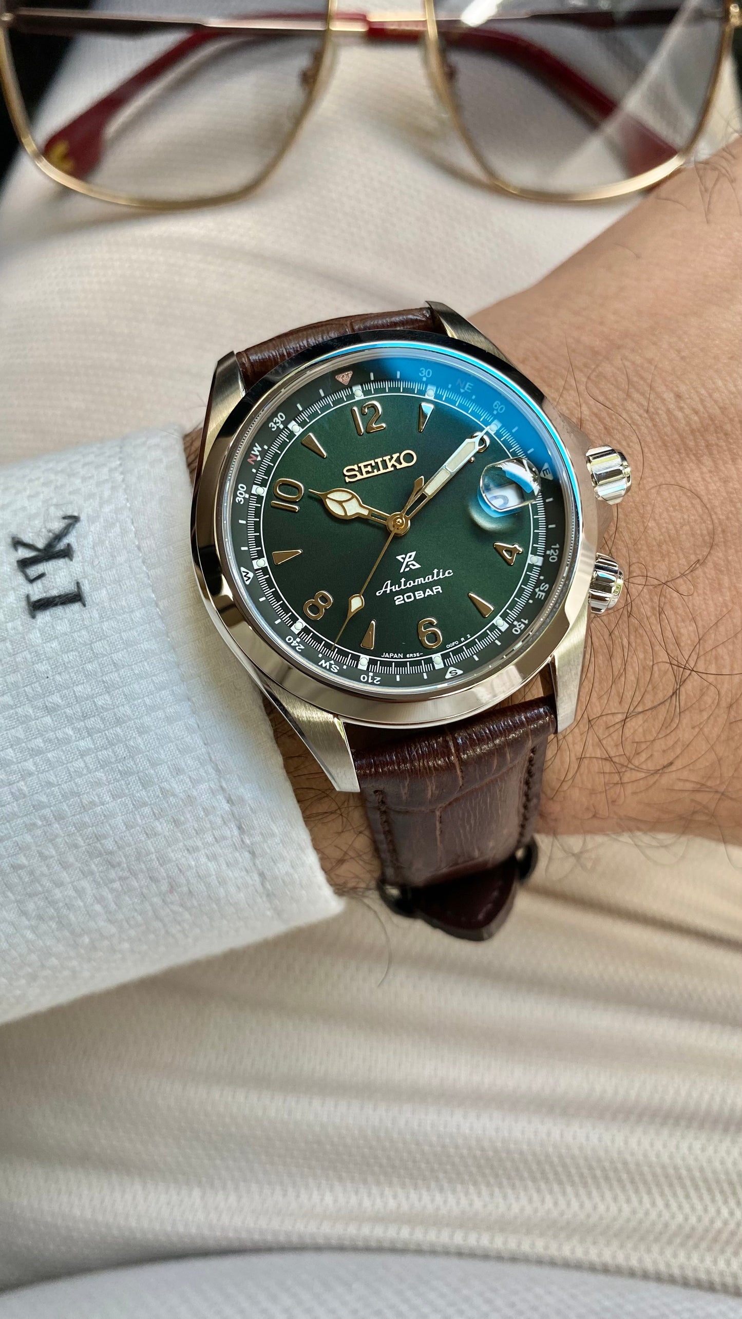 Seiko Prospex Alpinist Spb121j1 39mm green dial (Brand - New)