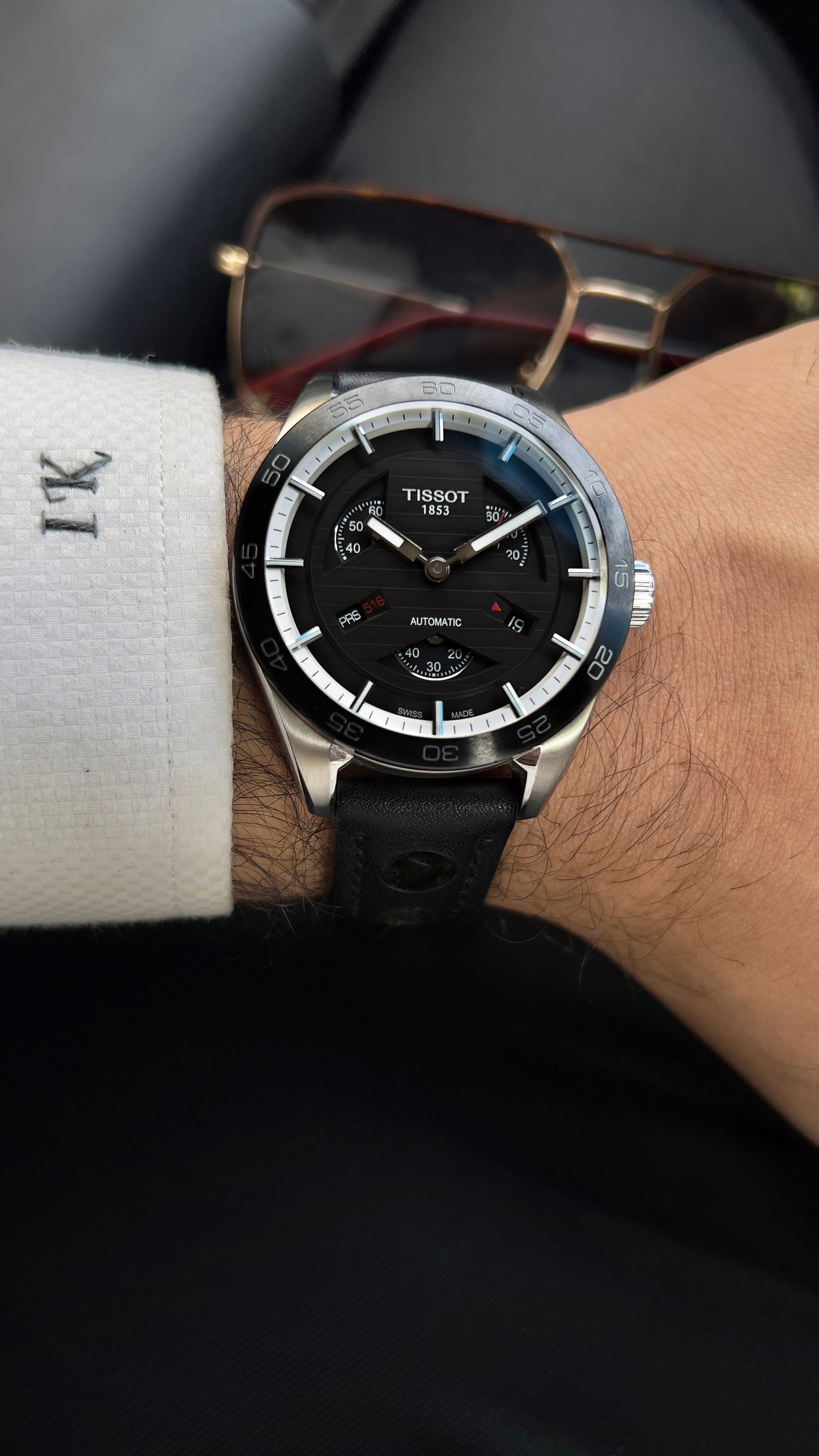 Tissot Prs Automatic Split second T100.428.16.051.00(Preowned)