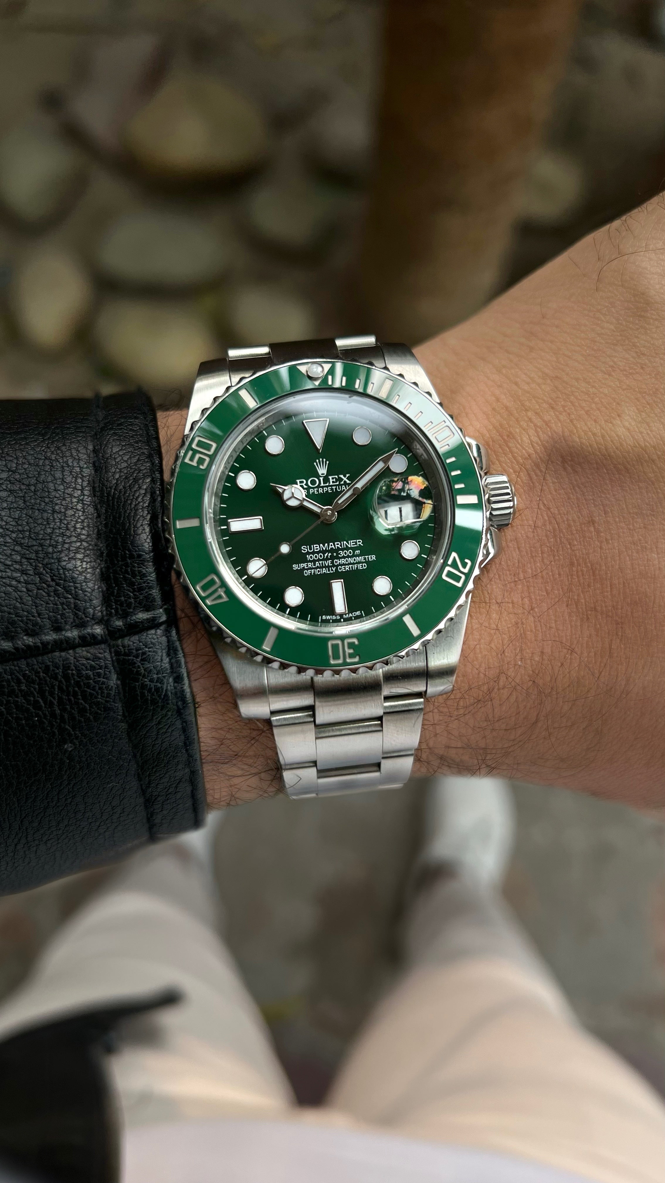 Rolex Submariner Hulk 116610lv (Preowned) - Main Image