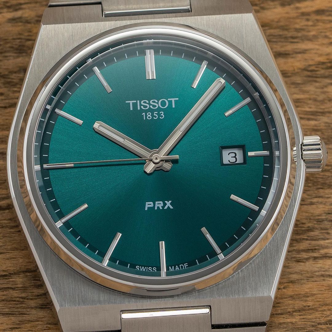 Tissot Prx 40mm Green dial T137.210.11.081.00 (Brand-New)