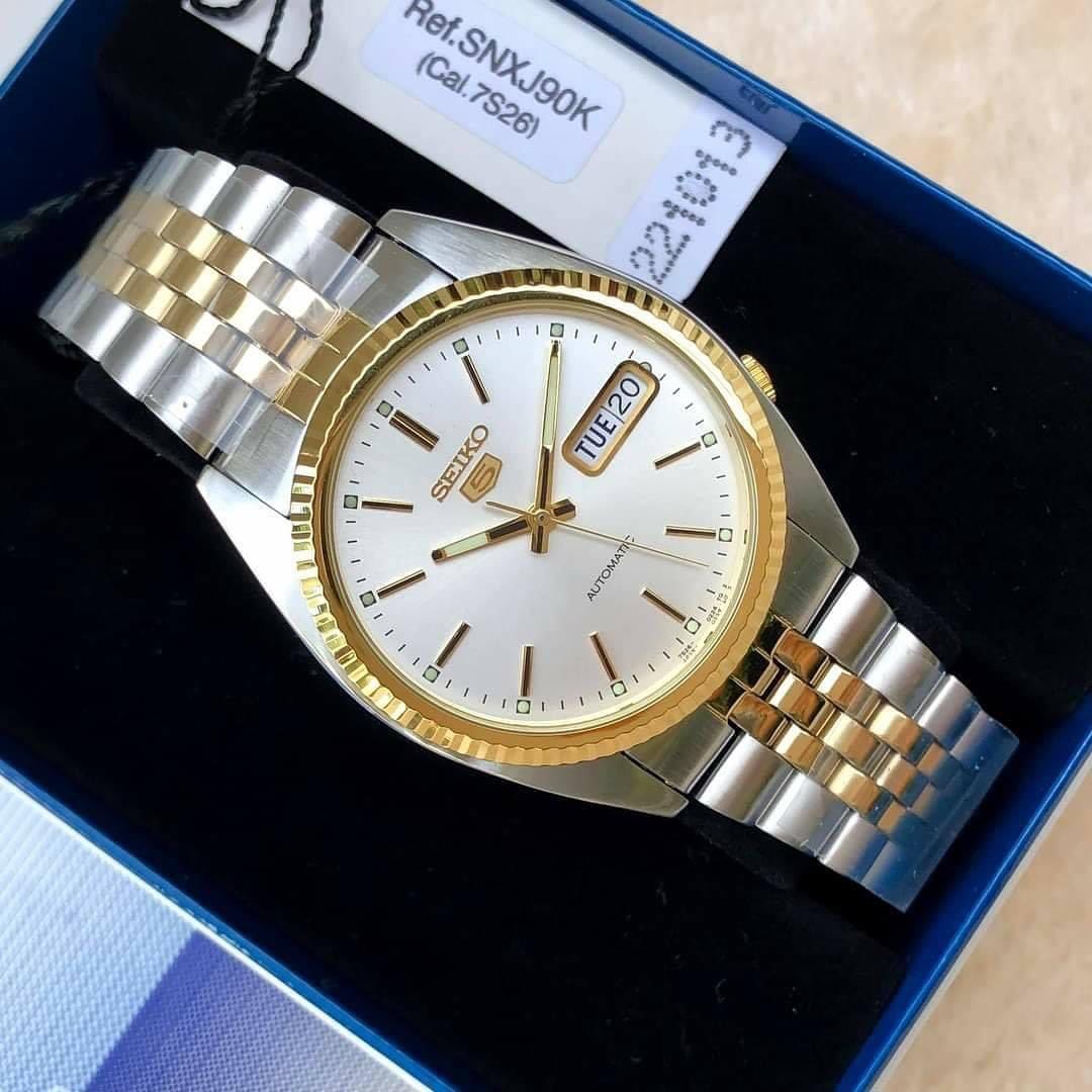 Seiko snxj90 datejust homage