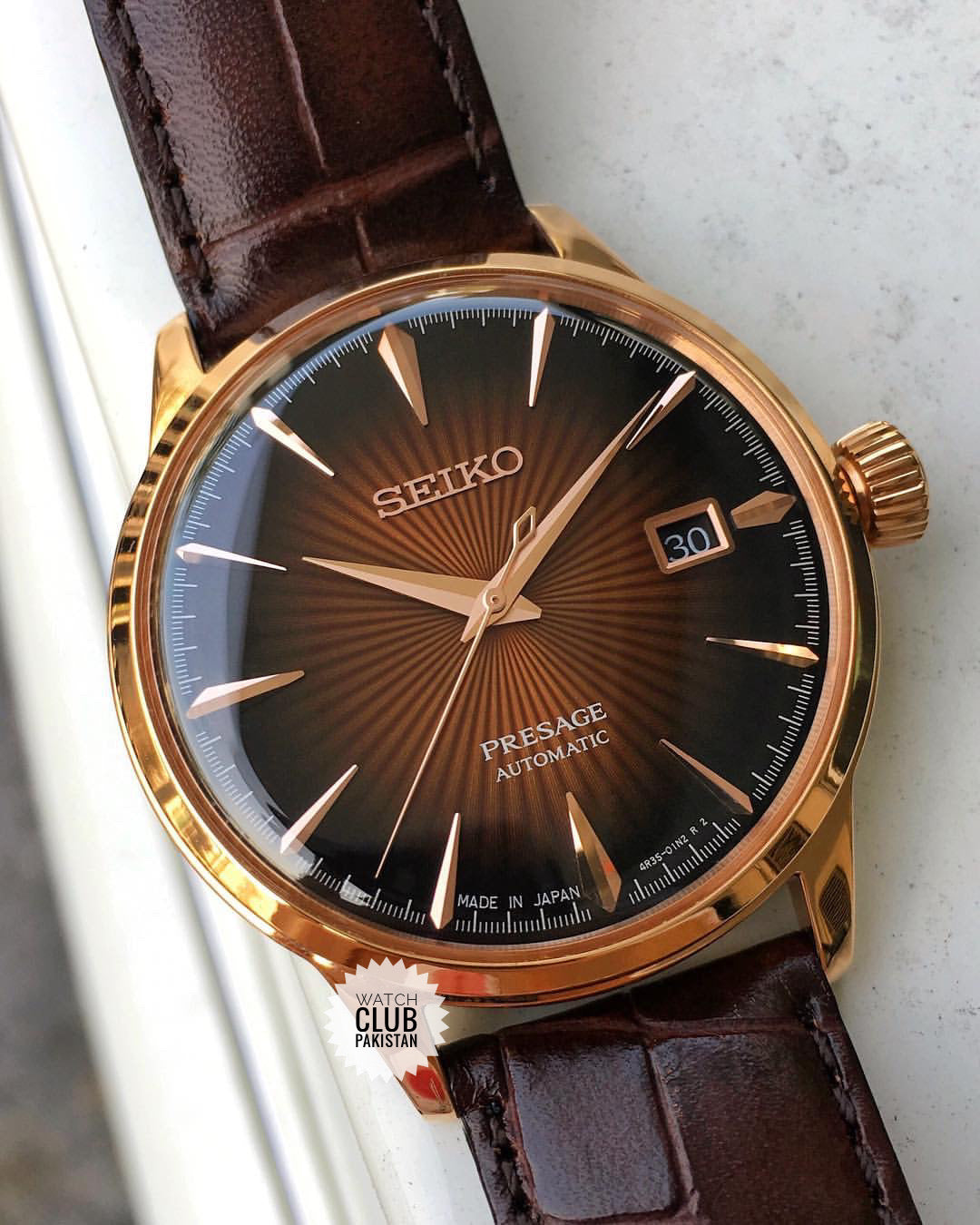 Seiko Presage srpb46 SRPB46j1 Rose gold 41mm (Preorder)