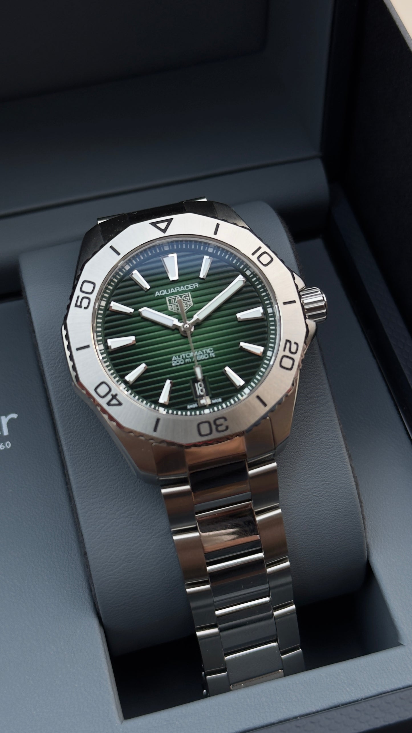 TagHeuer Aquaracer WBP2115.BA0627 (Pre-owned) 40mm Green dial 2023