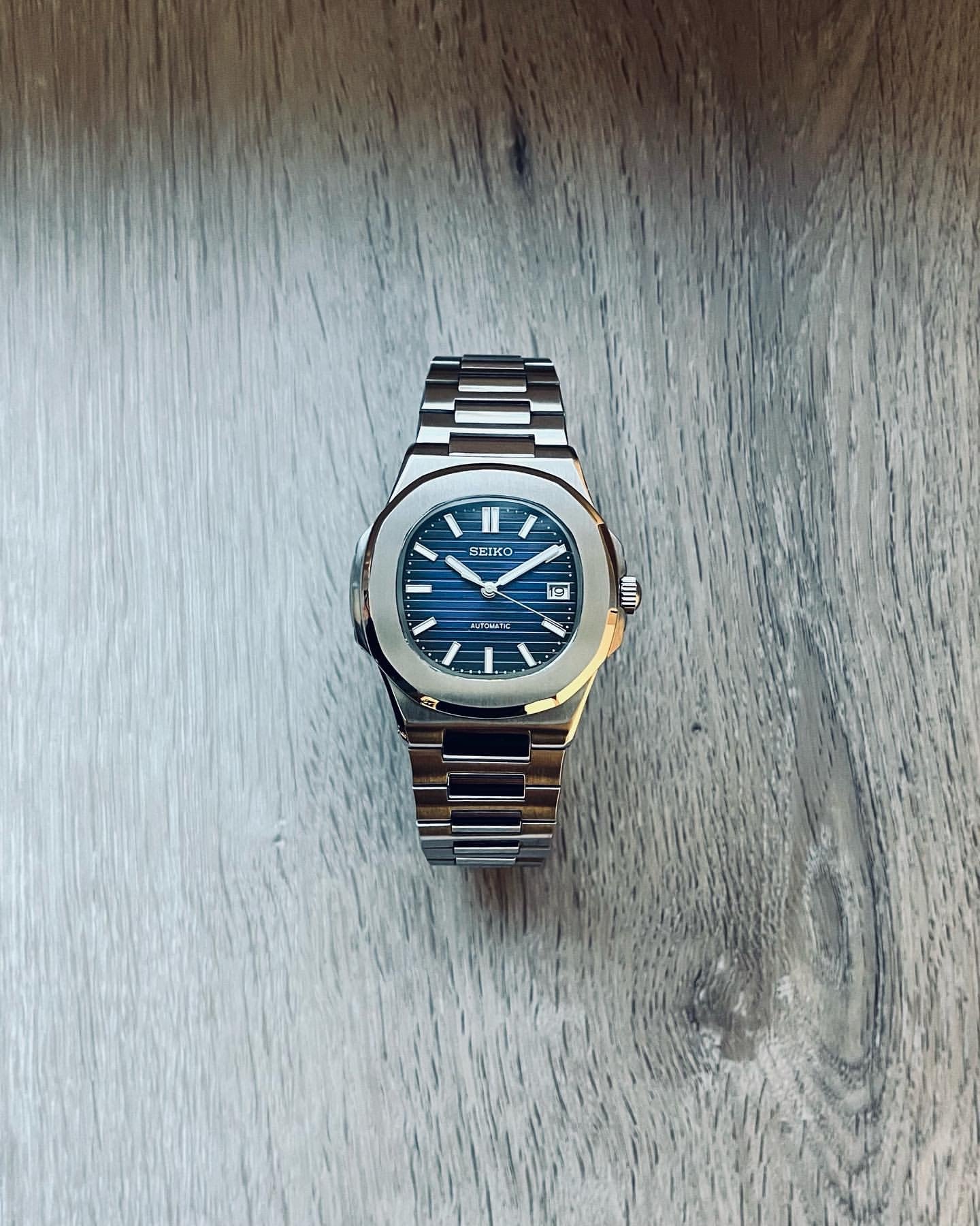 Seiko Nautilus mod