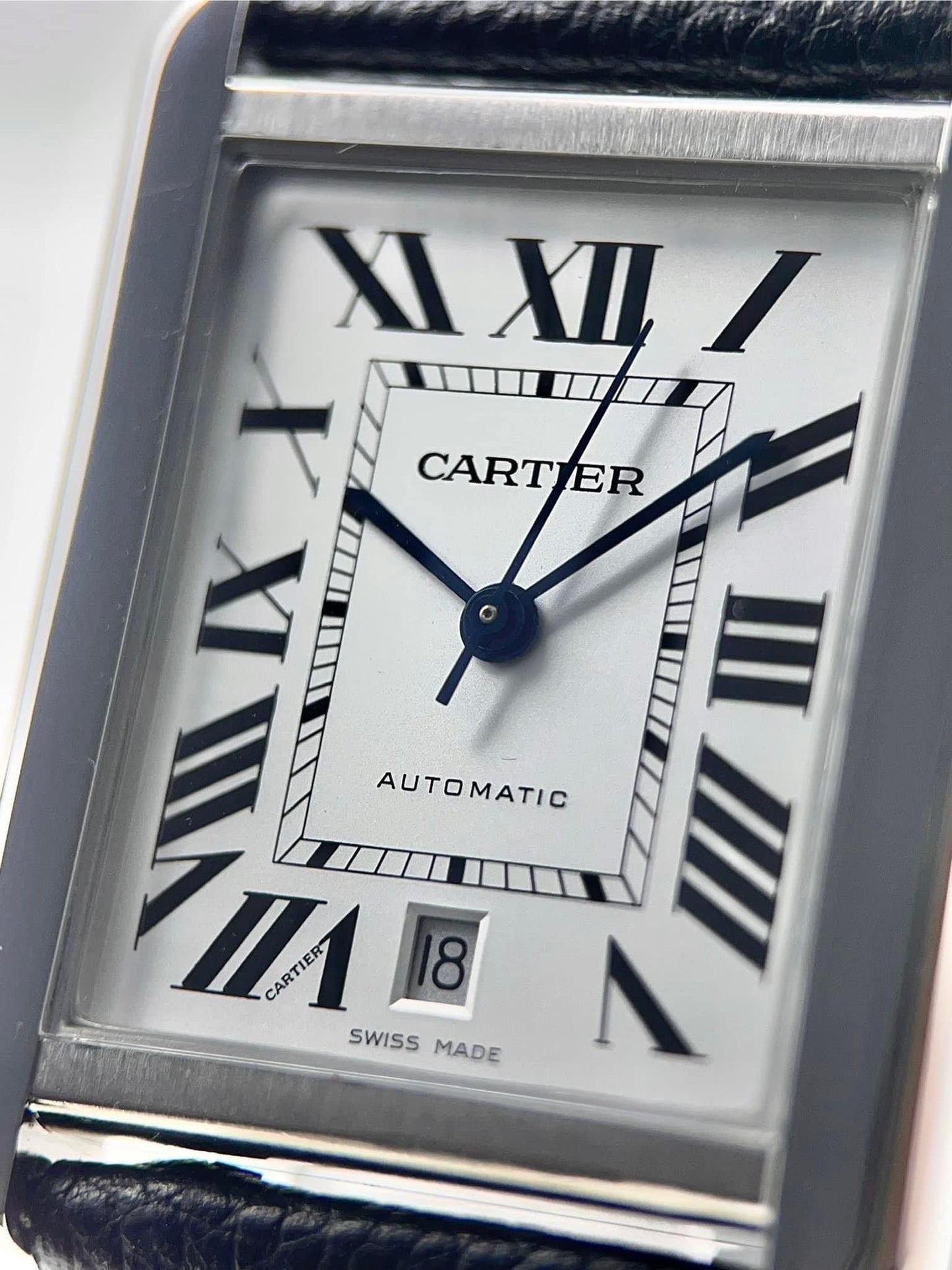 (Cartier tank solo xl Ref: 3800 xl size Only Watch (Pre-owned)