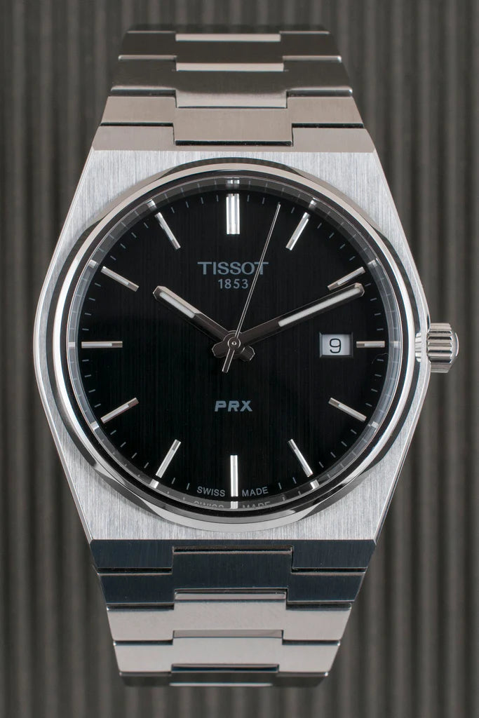 TISSOT PRX 40mm Black dial Quartz (Brand-New)
T137.410.11.051.00