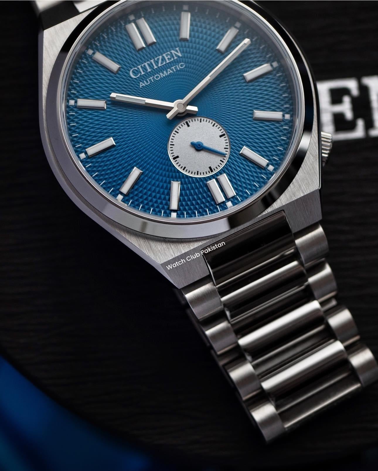 Citizen “TSUYOSA” Small Second NK5010-51L blue dial (Brand-New) 40mm