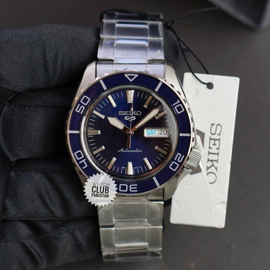 Seiko 5 sports Srpk97 Srpk97j1 Srpk97  (Brand new) "55 Fathoms" 42mm Blue dial