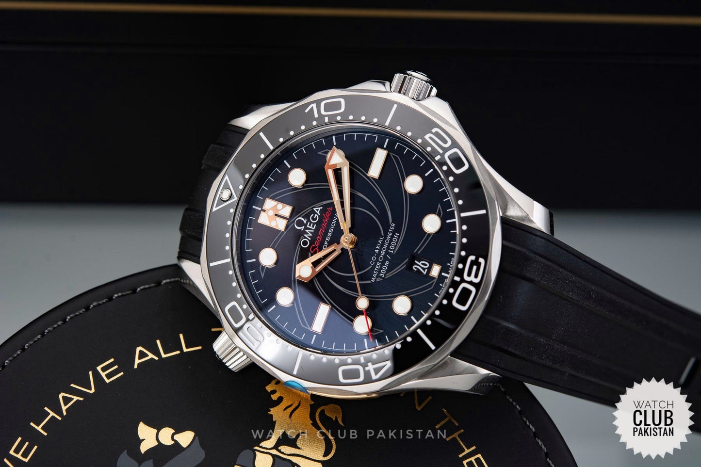 Omega Seamaster 300m secret service to Her Majesty 50th Anniversary limited edition 42mm (Pre-owned) 210.22.42.20.01.004