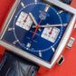 Tag-Heuer Monaco caliber 02 (Pre-owned) 2022 Full set 39mm Ref: CBL2111. FC6453